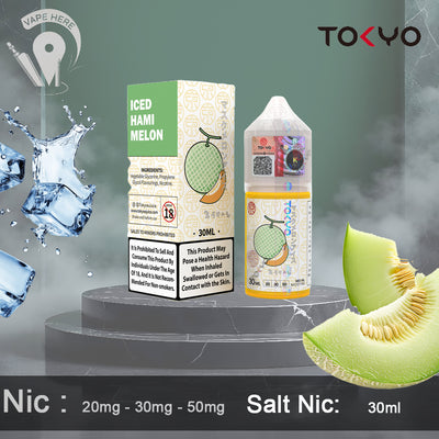 TOKYO ICED HAMI MELON SALTNIC 30ML- CLASSIC SERIES UAE Abu Dhabi 