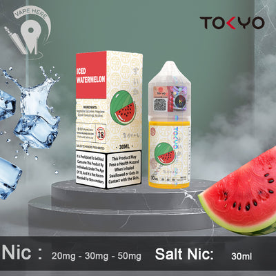 TOKYO ICED WATERMELON SALTNIC 30ML- CLASSIC SERIES UAE Dubai 