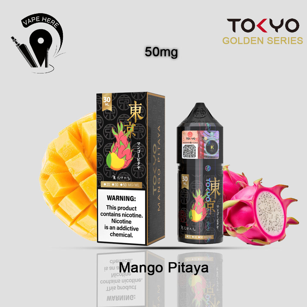 TOKYO MANGO PITAYA SALTNIC 30ML- GOLDEN SERIES 50mg UAE Ajman 