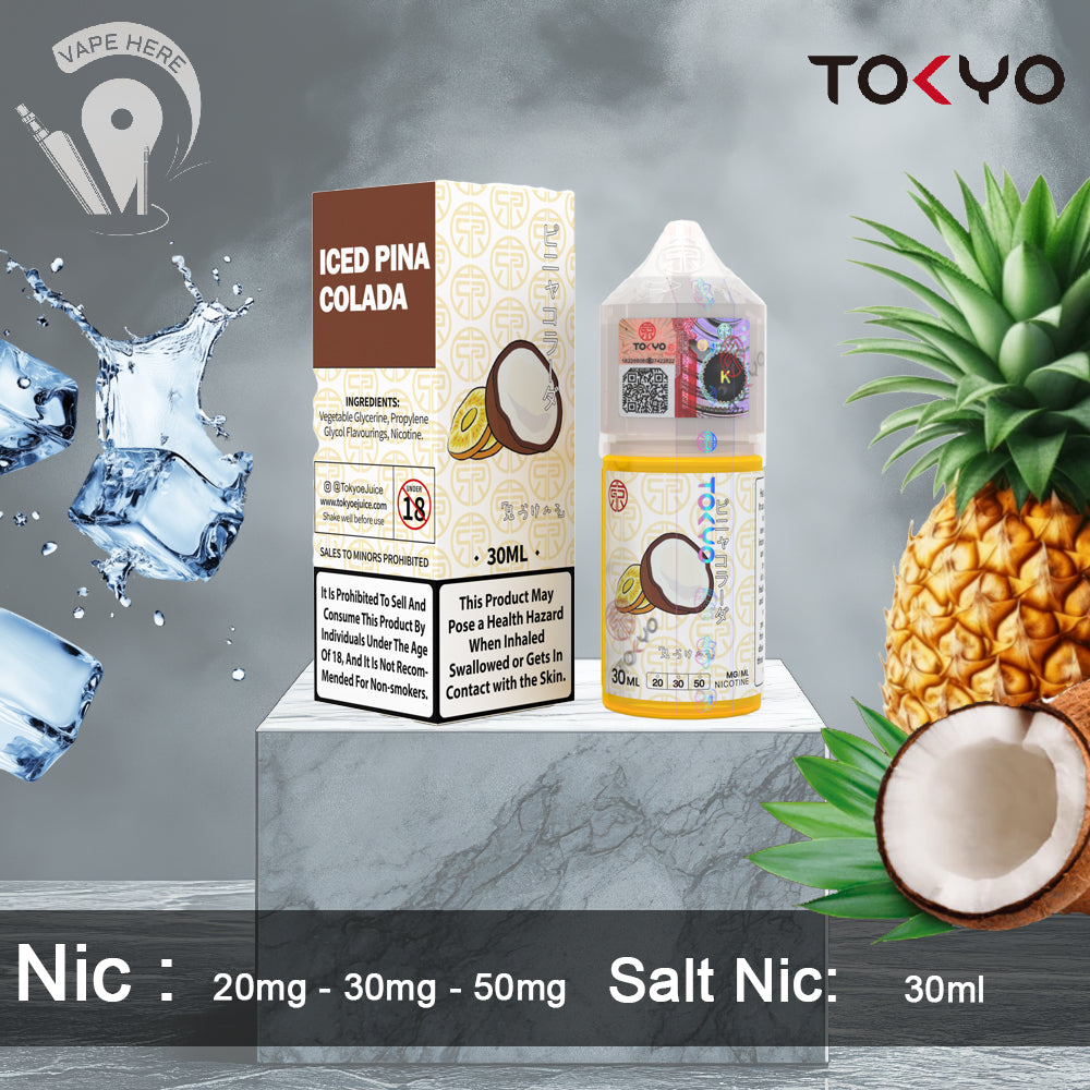 TOKYO PINA COLADA SALTNIC 30ML- CLASSIC SERIES UAE Abu Dhabi 