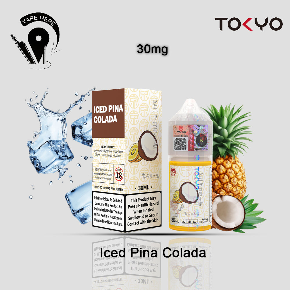 TOKYO PINA COLADA SALTNIC 30ML- CLASSIC SERIES 30mg UAE Al Ain 