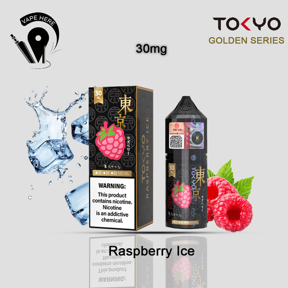 TOKYO RASPBERRY ICE SALTNIC 30ML- GOLDEN SERIES 30mg UAE Ajman