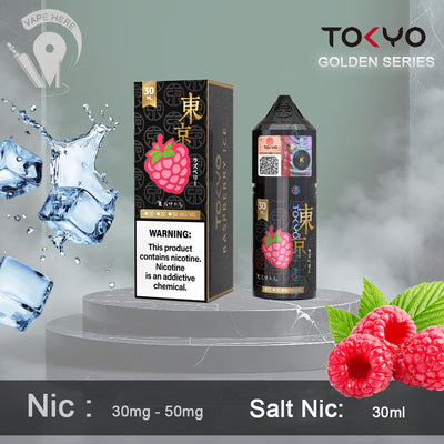 TOKYO RASPBERRY ICE SALTNIC 30ML- GOLDEN SERIES UAE Abu Dhabi 