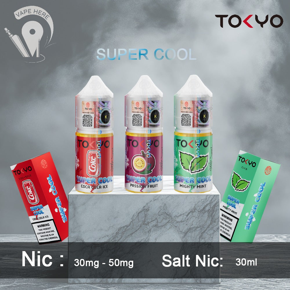 TOKYO SUPER COOL SALTNIC 30ML (30MG & 50MG) UAE Abu Dhabi 
