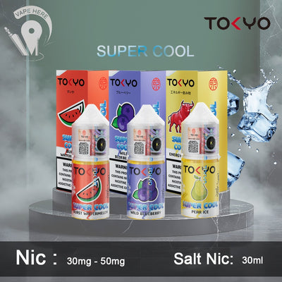 TOKYO SUPER COOL SALTNIC 30ML (30MG & 50MG) UAE Dubai 