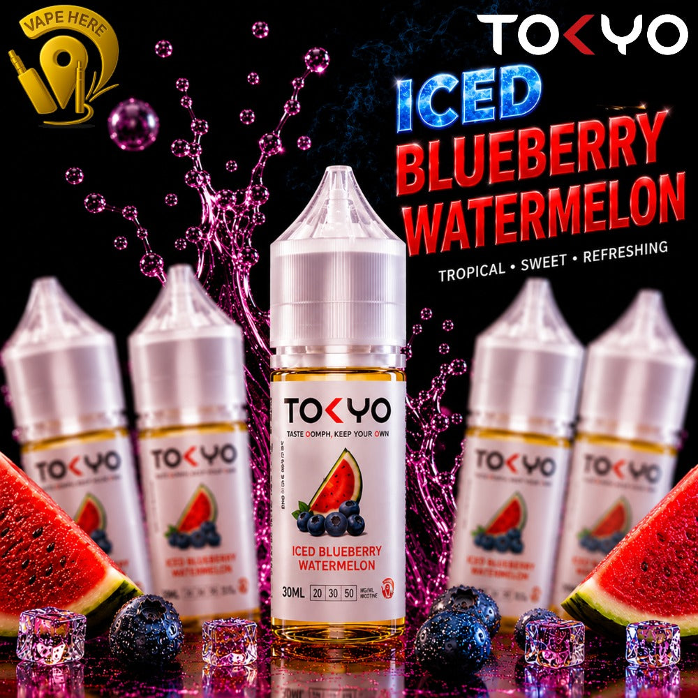 TOKYO BLUEBERRY WATERMELON SALTNIC 30ML- CLASSIC SERIES Ajman, UAE
