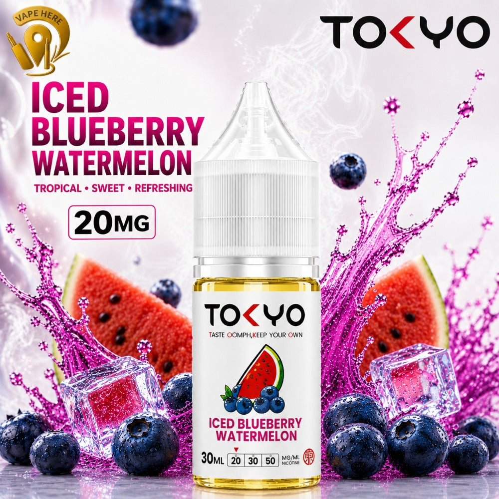 TOKYO BLUEBERRY WATERMELON SALTNIC 30ML- CLASSIC SERIES Sharjah, UAE