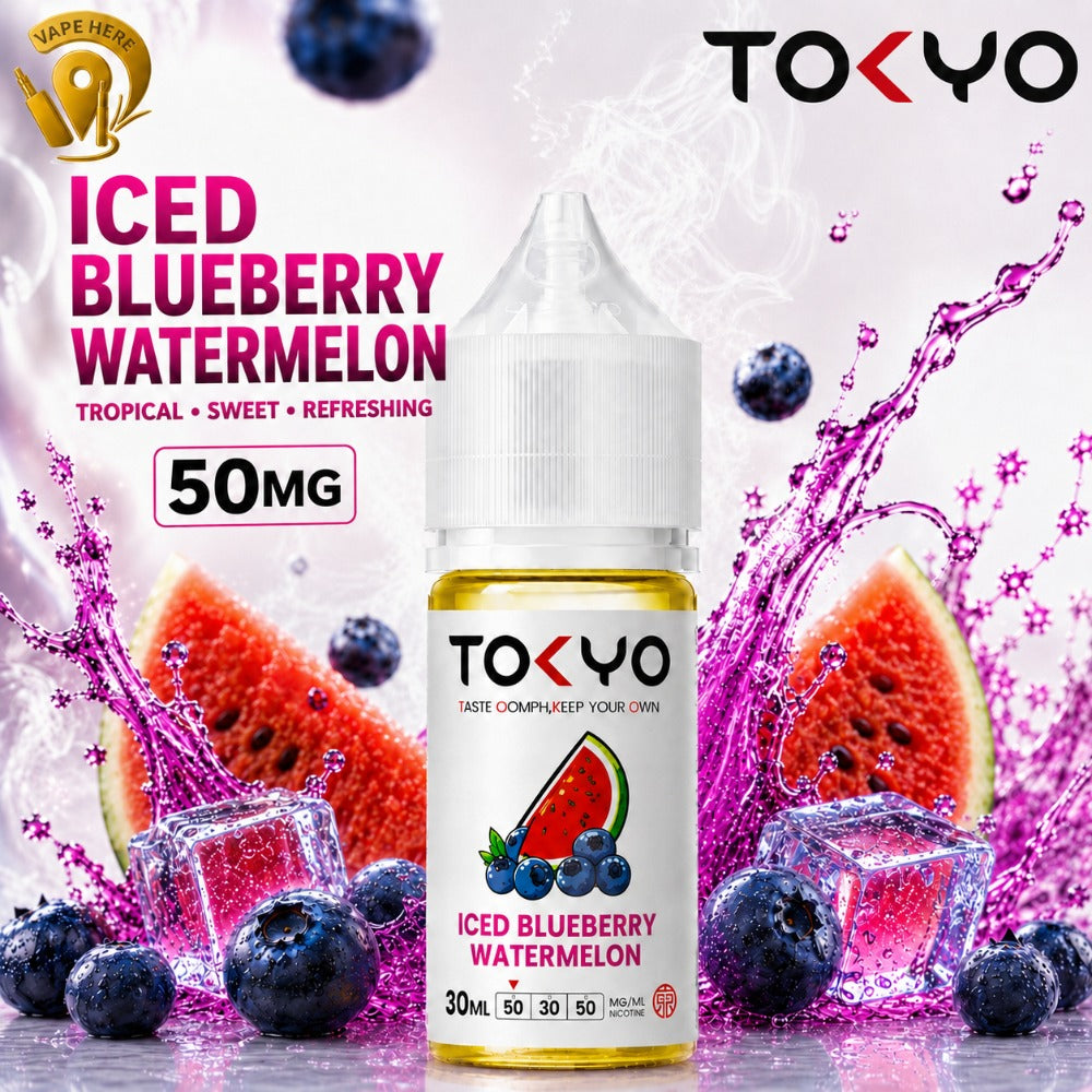 TOKYO BLUEBERRY WATERMELON SALTNIC 30ML- CLASSIC SERIES Abu Dhabi, UAE