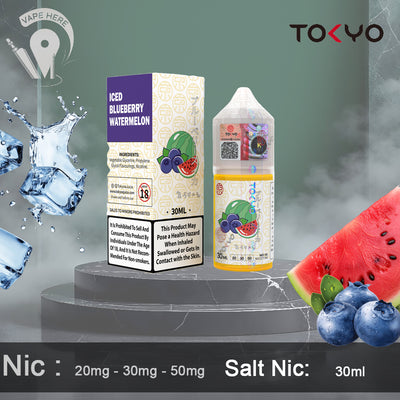 TOKYO BLUEBERRY WATERMELON SALTNIC 30ML- CLASSIC SERIES UAE Dubai