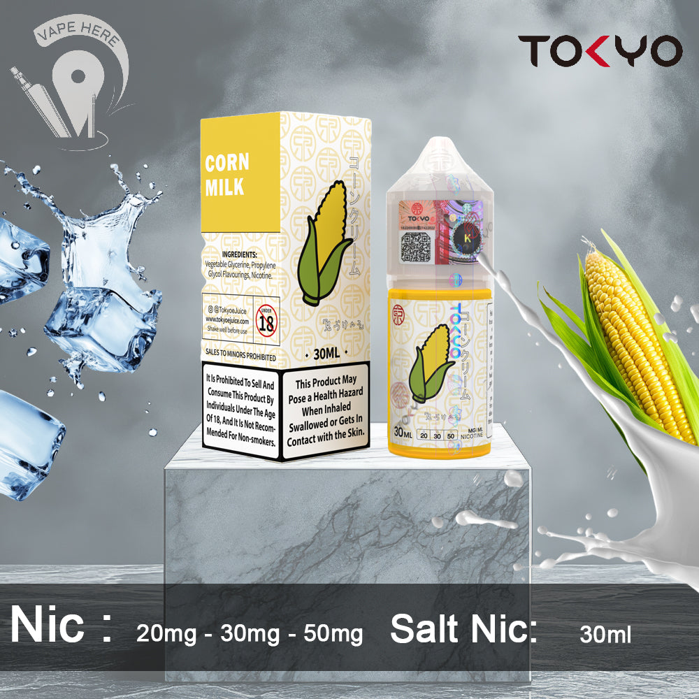 TOKYO CORN MILK SALTNIC 30ML- CLASSIC SERIES UAE Abu Dhabi