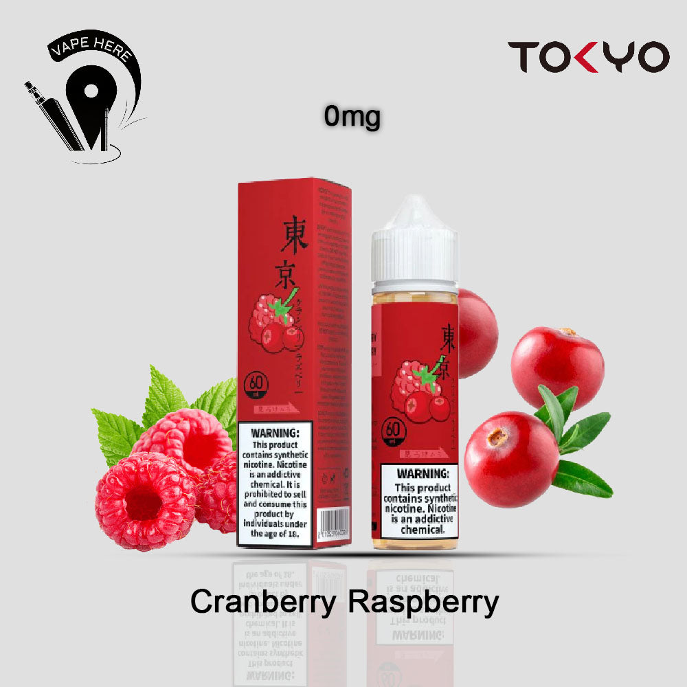 TOKYO CRANBERRY RASPBERRY 60ML- CLASSIC SERIES Cranberry Raspberry 0mg UAE Al Ain