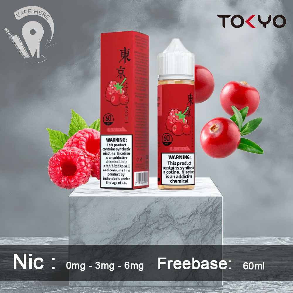 TOKYO CRANBERRY RASPBERRY 60ML- CLASSIC SERIES UAE Dubai