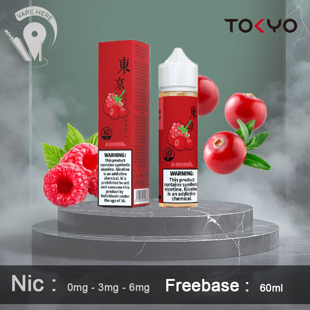 TOKYO CRANBERRY RASPBERRY 60ML- CLASSIC SERIES UAE Abu Dhabi