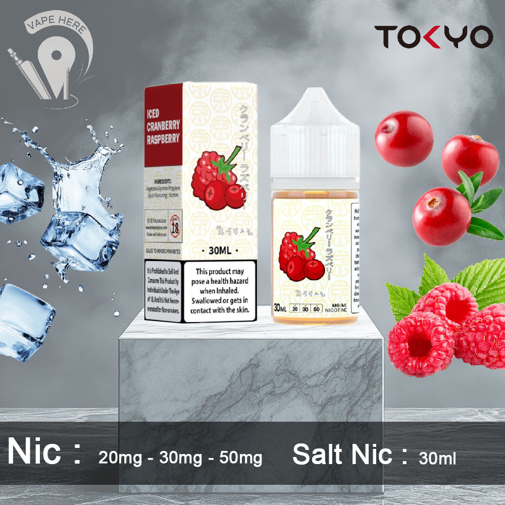 TOKYO CRANBERRY RASPBERRY SALTNIC 30ML- CLASSIC SERIES UAE Dubai