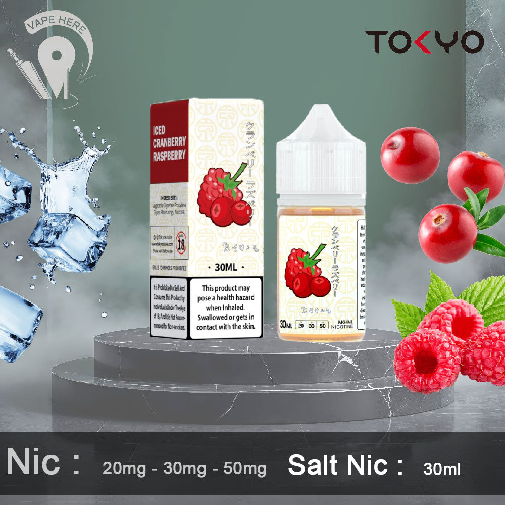 TOKYO CRANBERRY RASPBERRY SALTNIC 30ML- CLASSIC SERIES UAE Abu Dhabi