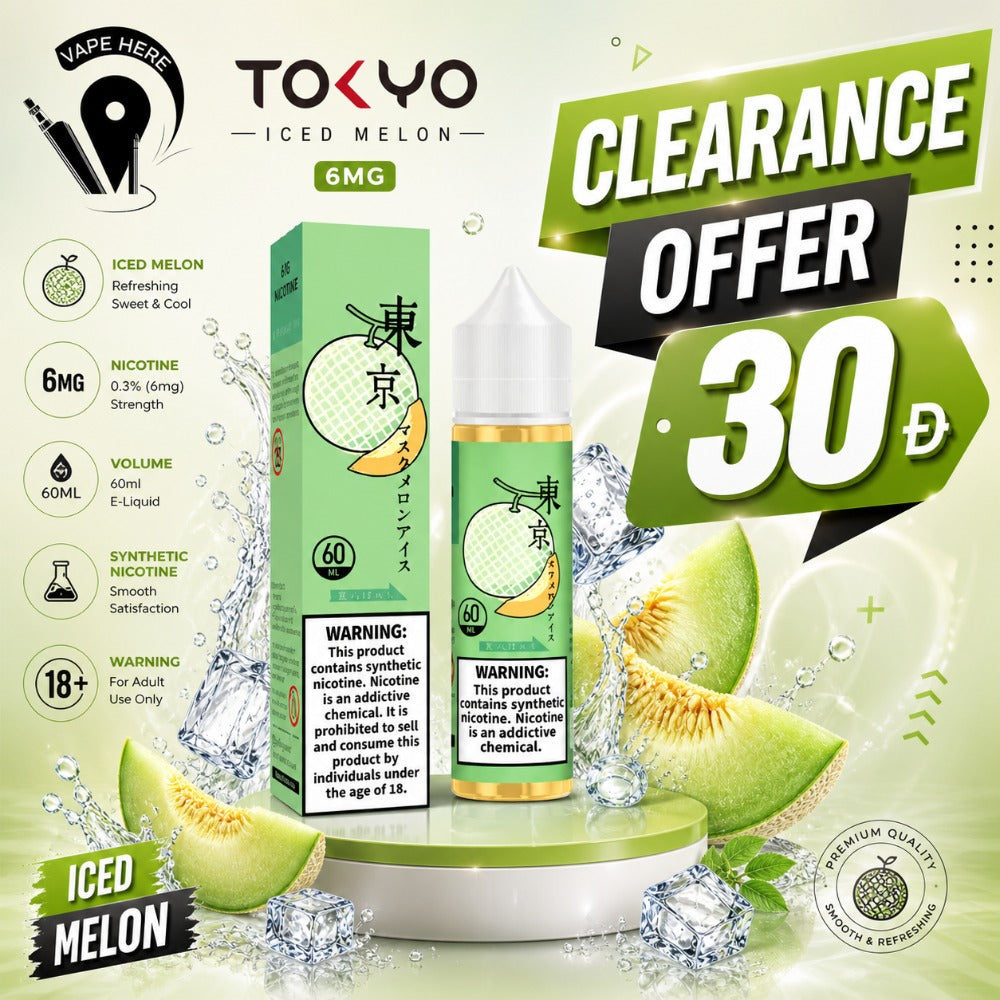 TOKYO HAMI MELON E LIQUID 60ML- CLASSIC SERIES Dubai, UAE