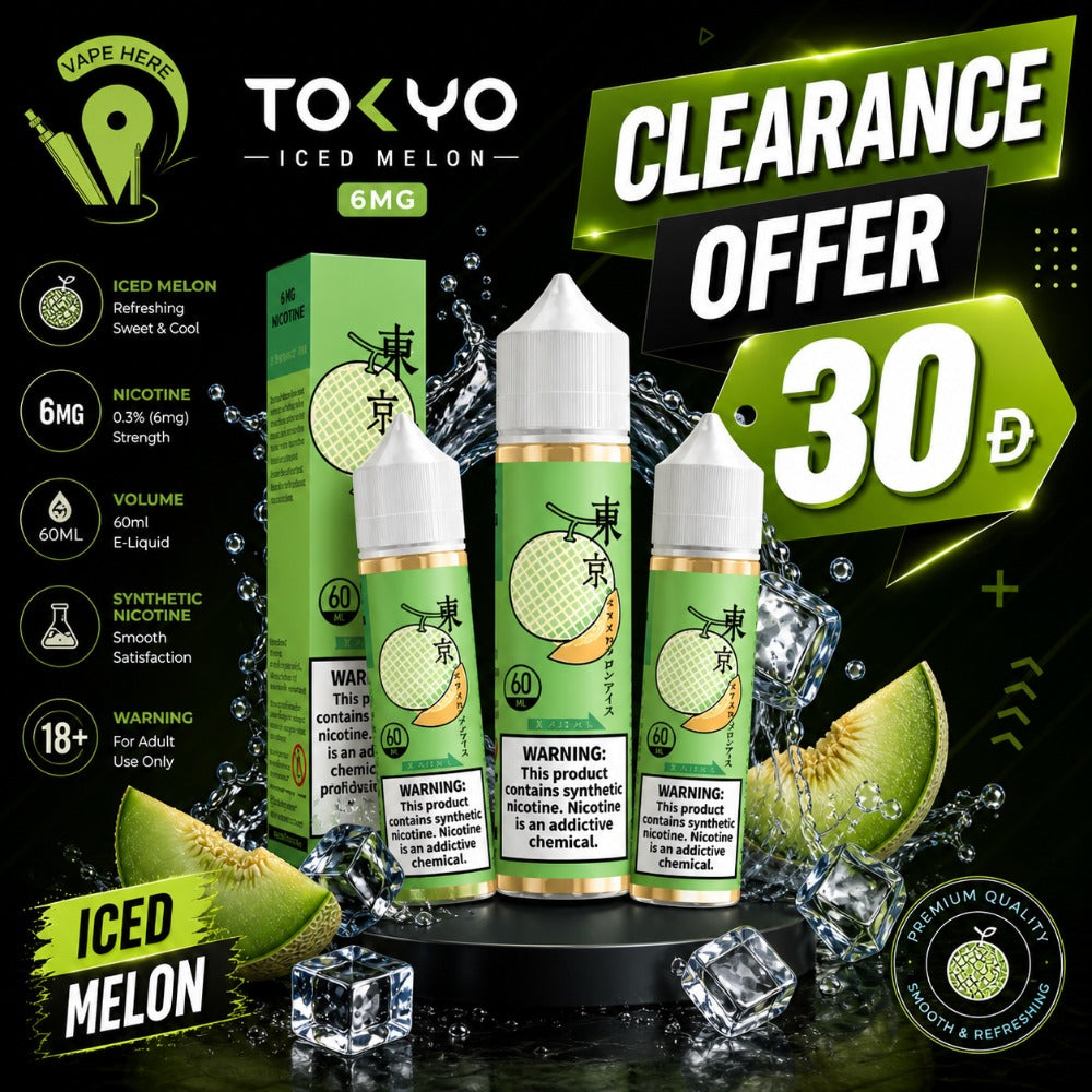 TOKYO HAMI MELON E LIQUID 60ML- CLASSIC SERIES Ajman, UAE