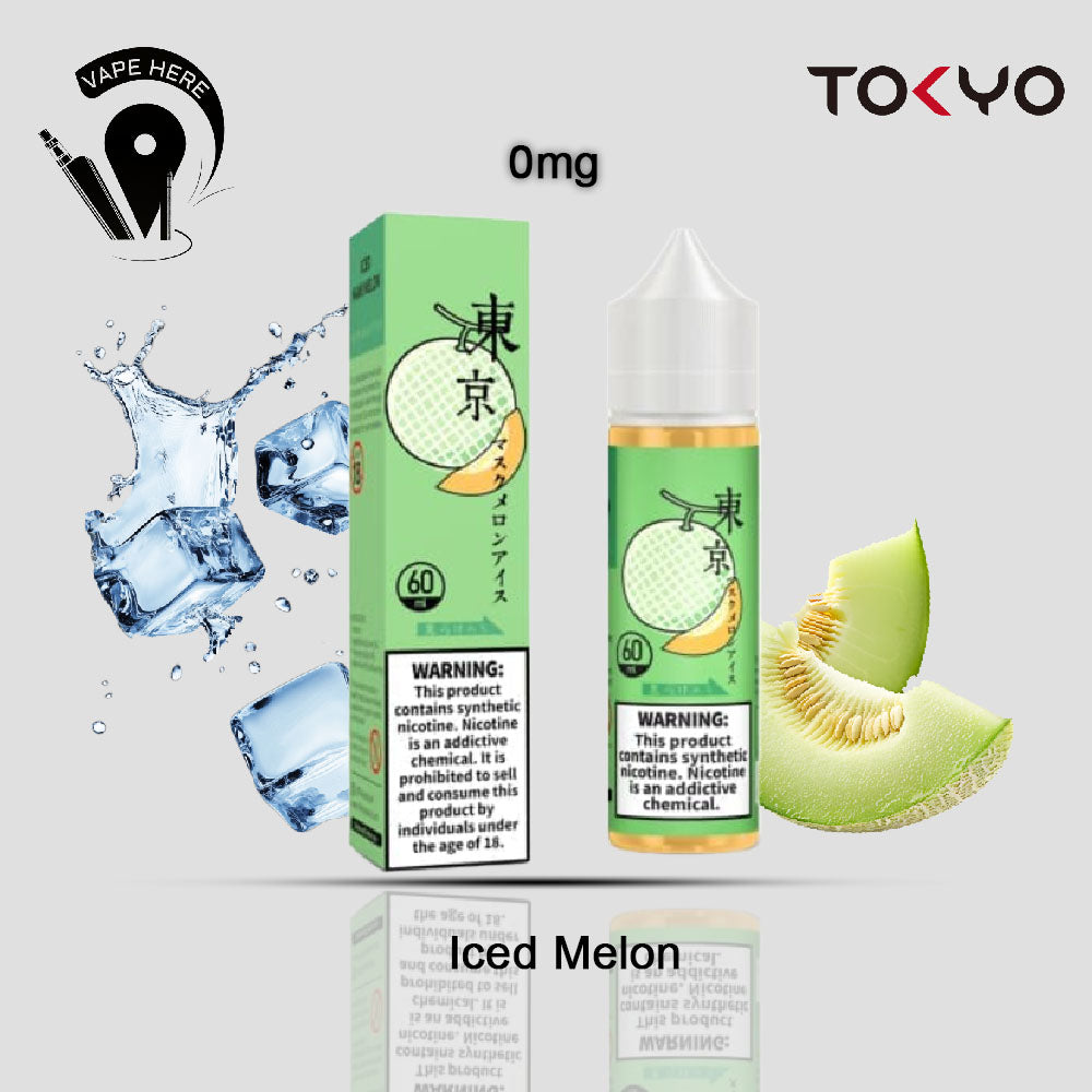 TOKYO HAMI MELON E LIQUID 60ML- CLASSIC SERIES Iced Melon 0mg UAE Al Sharjah
