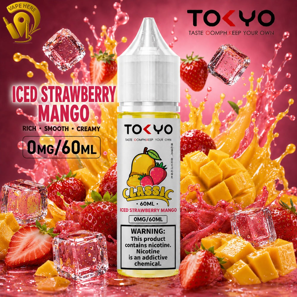 TOKYO ICDE STRAWBERRY MANGO E-LIQUID 60ML- CLASSIC SERIES Abu Dhabi, UAE