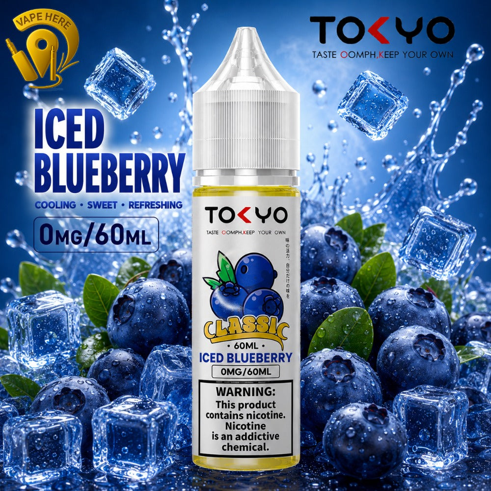 TOKYO ICED BLUEBERRY E LIQUID 60ML- CLASSIC SERIES Abu Dhabi, UAE