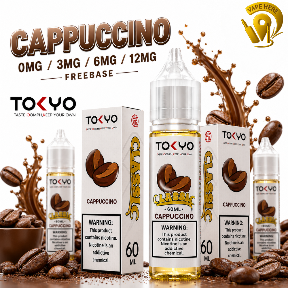 TOKYO ICED CAPPUCCINO E LIQUID 60ML- CLASSIC SERIES Dubai, UAE