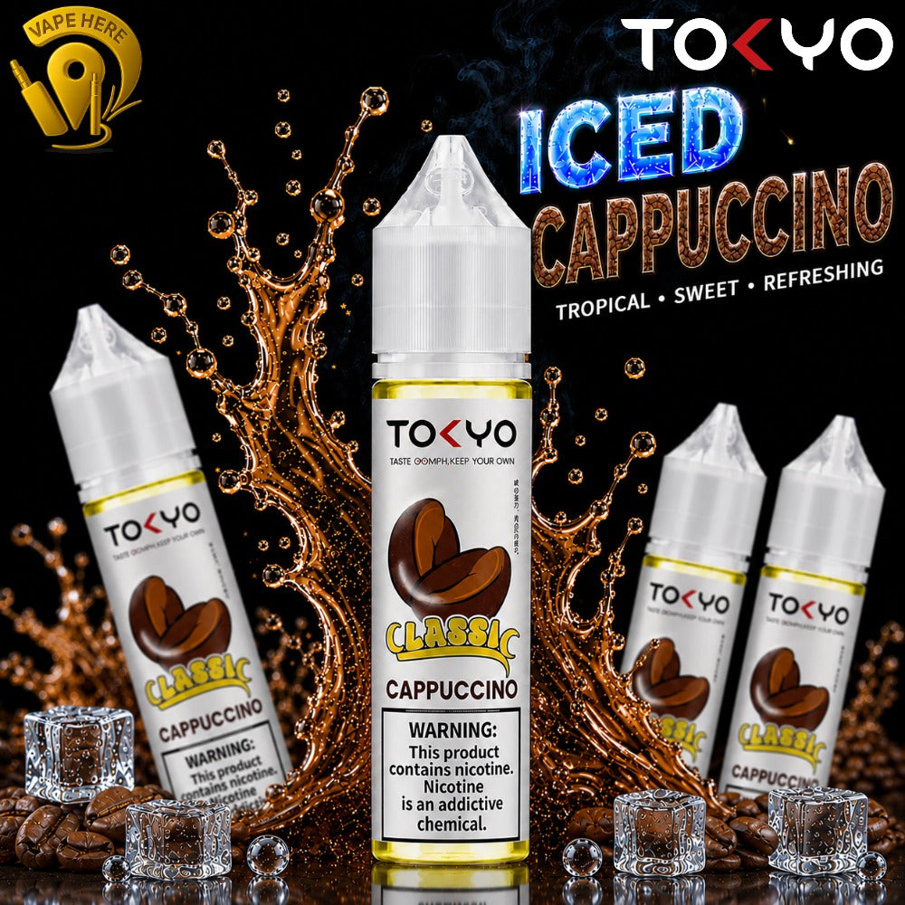 TOKYO ICED CAPPUCCINO E LIQUID 60ML- CLASSIC SERIES Ajman, UAE