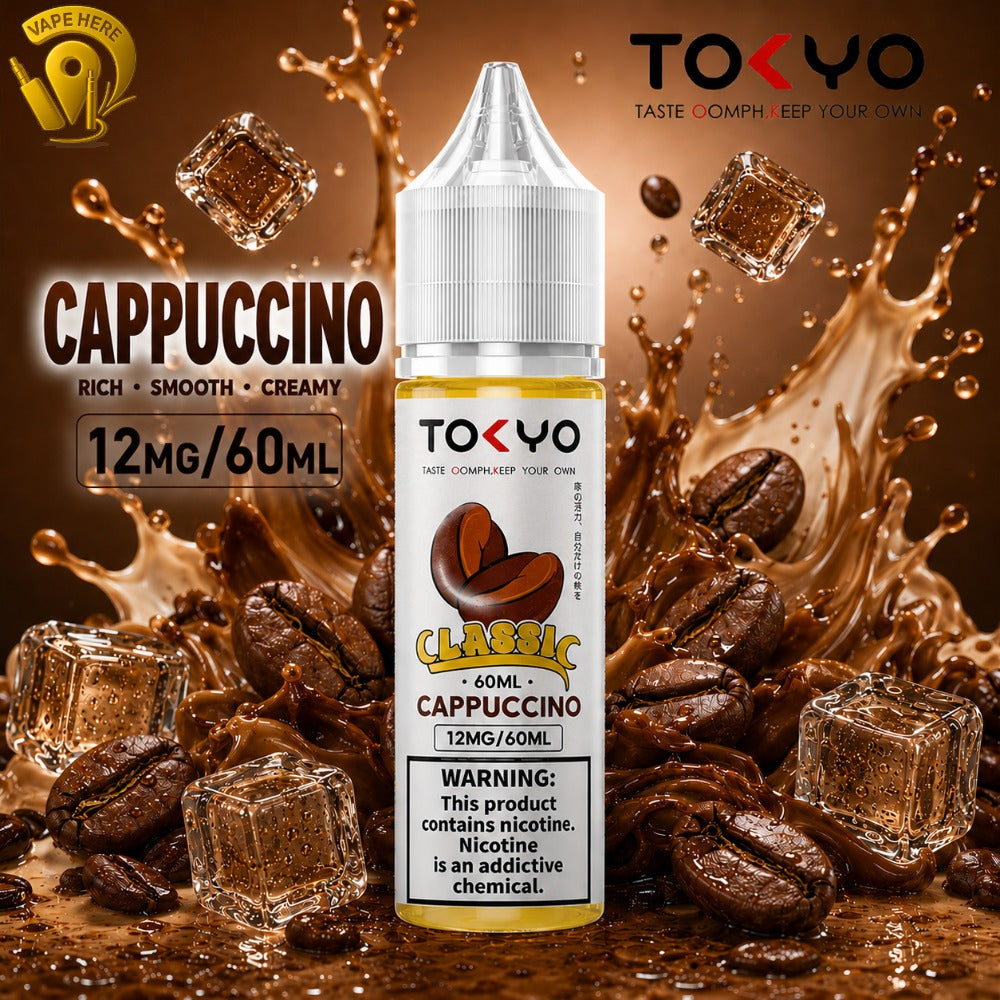 TOKYO ICED CAPPUCCINO E LIQUID 60ML- CLASSIC SERIES Sharjah, UAE