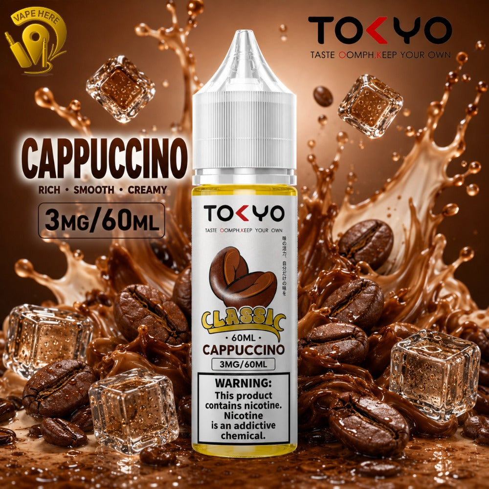 TOKYO ICED CAPPUCCINO E LIQUID 60ML- CLASSIC SERIES Umm al quwain UAE