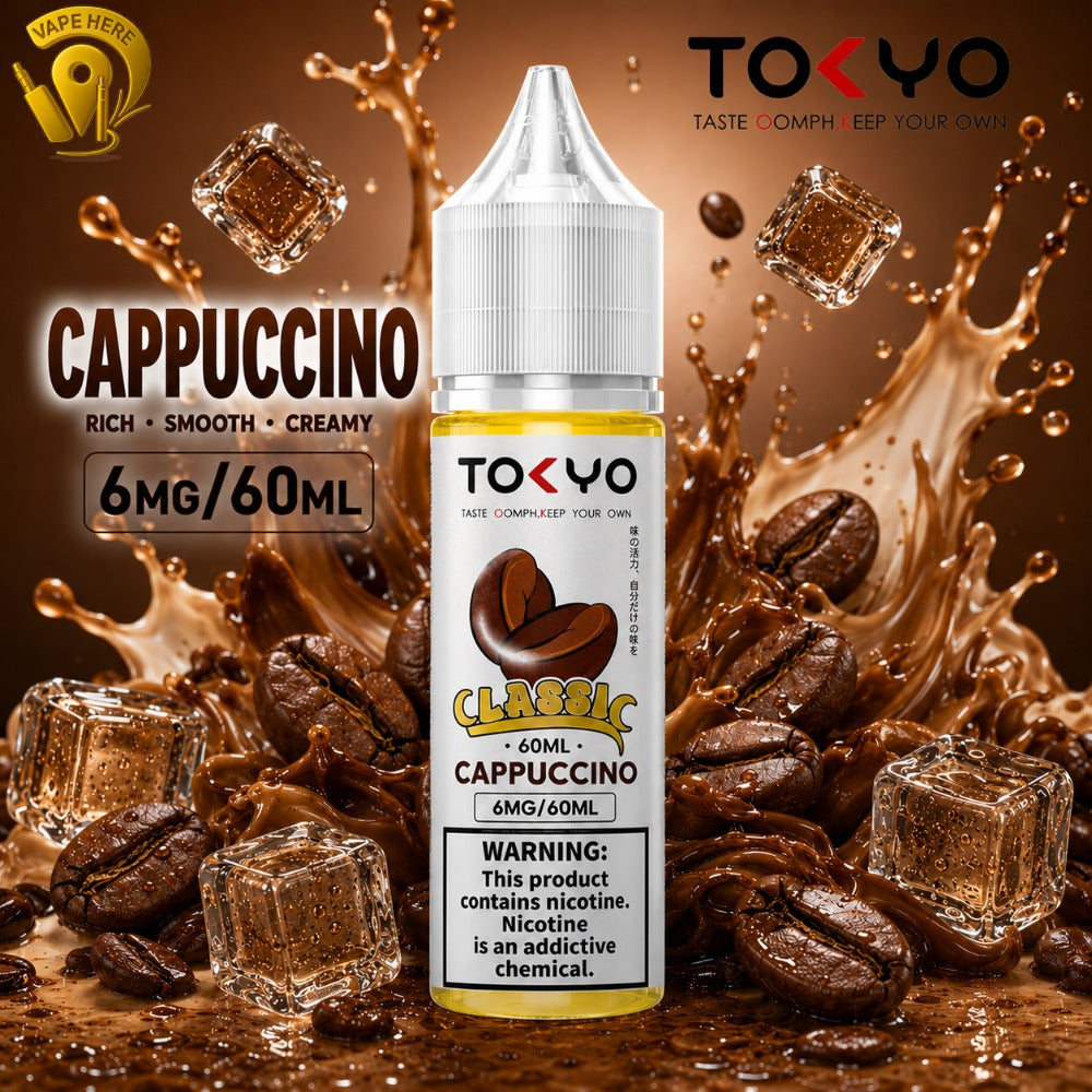 TOKYO ICED CAPPUCCINO E LIQUID 60ML- CLASSIC SERIES Fujairah, UAE