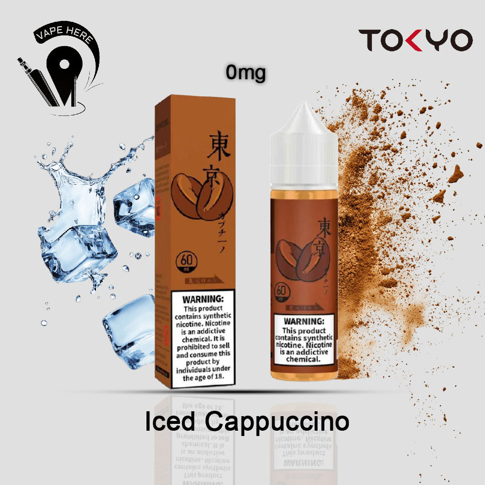 TOKYO ICED CAPPUCCINO E LIQUID 60ML- CLASSIC SERIES Iced Cappuccino 0mg UAE Al Ain