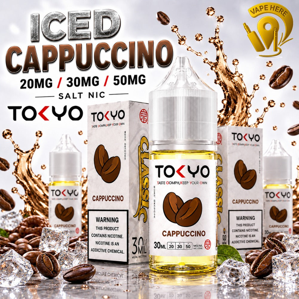 TOKYO ICED CAPPUCCINO SALTNIC 30ML- CLASSIC SERIES Dubai, UAE