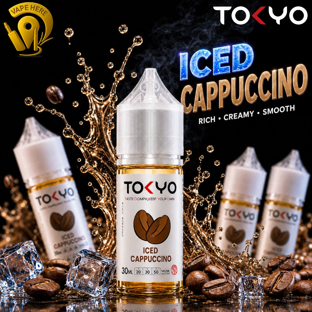 TOKYO ICED CAPPUCCINO SALTNIC 30ML- CLASSIC SERIES Ajman. UAE