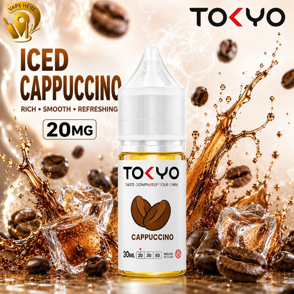 TOKYO ICED CAPPUCCINO SALTNIC 30ML- CLASSIC SERIES Ajman, UAE