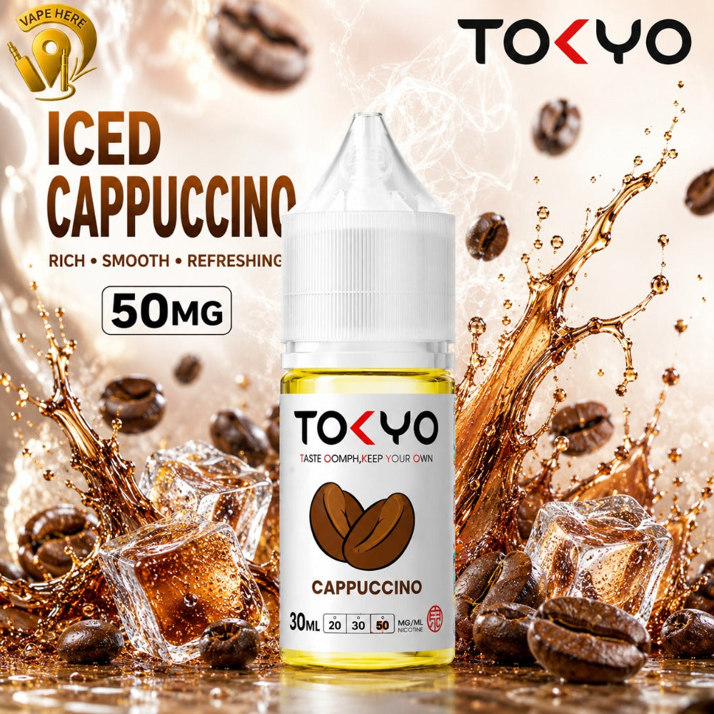 TOKYO ICED CAPPUCCINO SALTNIC 30ML- CLASSIC SERIES Abu Dhabi, UAE