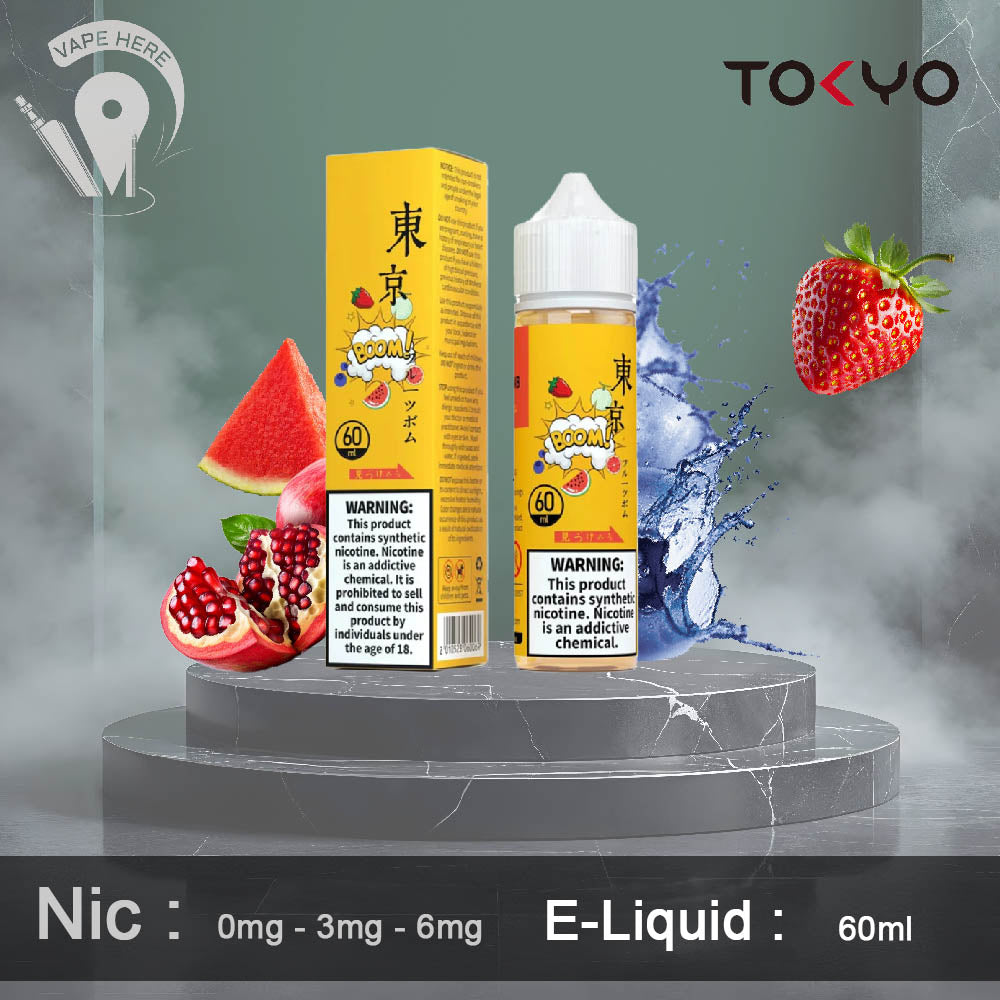 TOKYO ICED FRUIT BOMB E Liquid 60ML- CLASSIC SERIES UAE Abu Dhabi