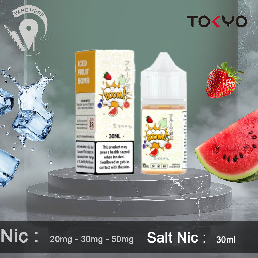 TOKYO ICED FRUIT BOMB SALTNIC 30ML- CLASSIC SERIES UAE Abu Dhabi