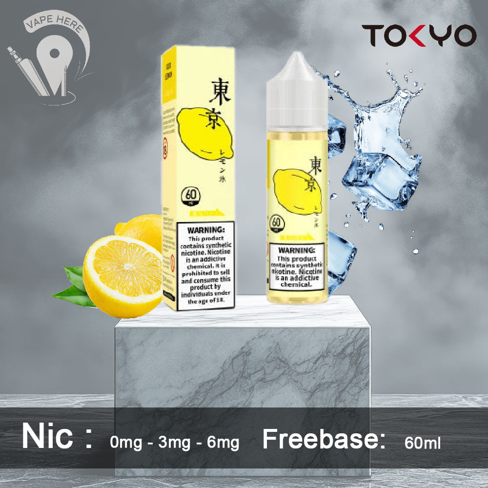 TOKYO ICED LEMON E LIQUID 60ML- CLASSIC SERIES UAE Dubai