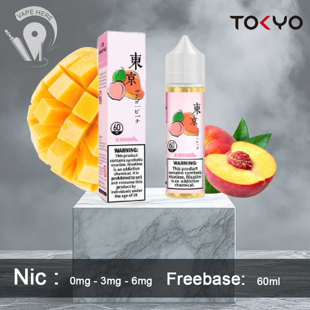 TOKYO ICED MANGO PEACH E LIQUID 60ML- CLASSIC SERIES UAE Dubai