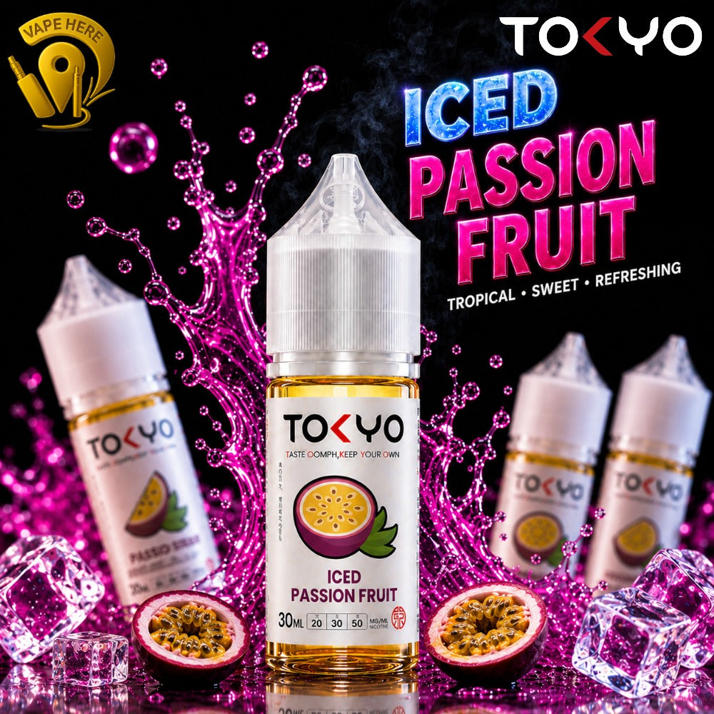 TOKYO ICED PASSION FRUIT SALTNIC 30ML- CLASSIC SERIES Ajman, UAE