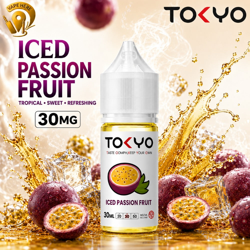 TOKYO ICED PASSION FRUIT SALTNIC 30ML- CLASSIC SERIES Sharjah, UAE