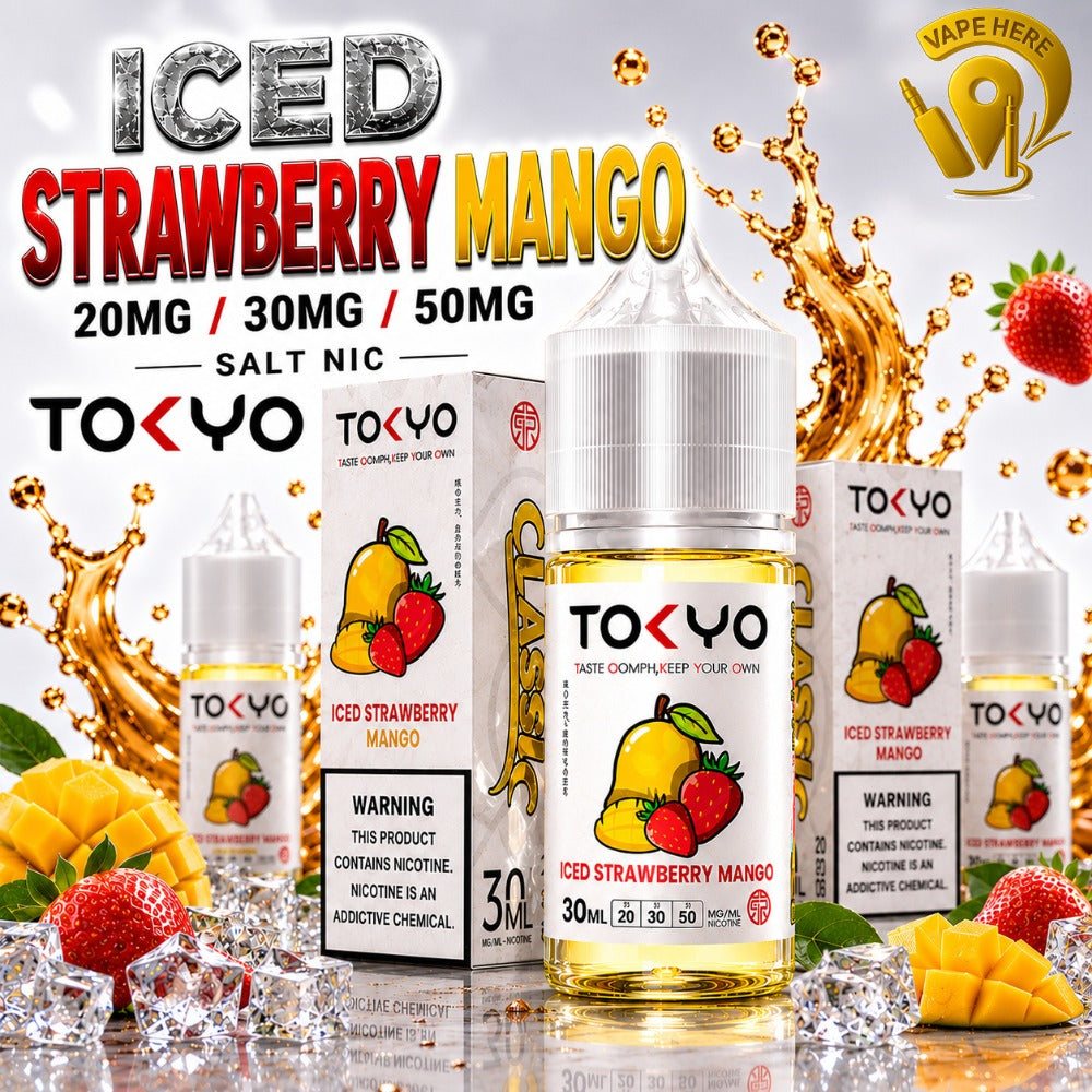 TOKYO ICED STRAWBERRY MANGO SALTNIC 30ML- CLASSIC SERIES Dubai UAE