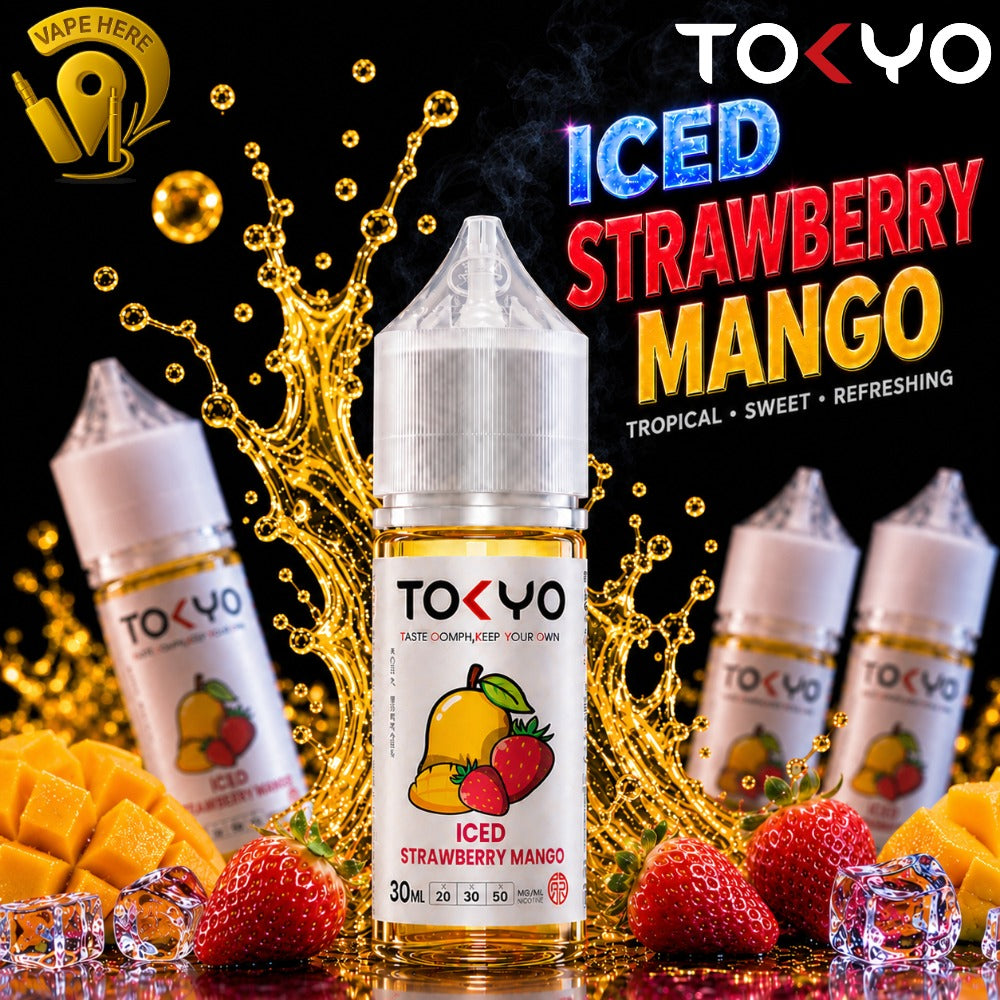 TOKYO ICED STRAWBERRY MANGO SALTNIC 30ML- CLASSIC SERIES Ajman, UAE