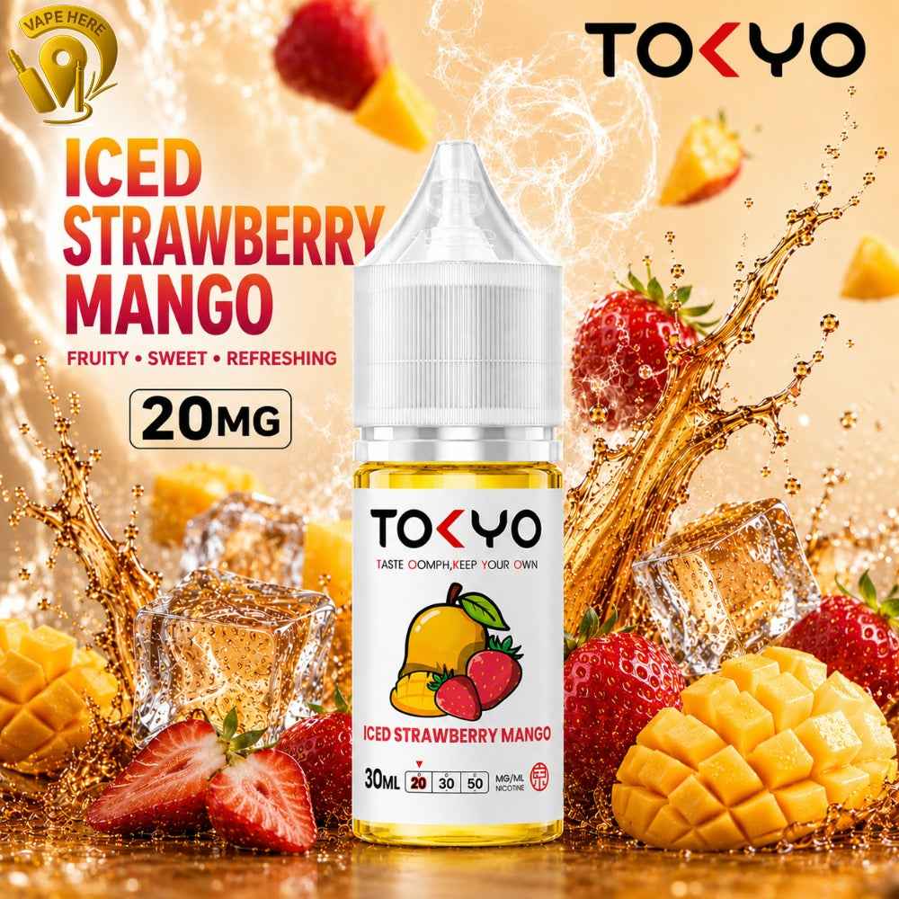 TOKYO ICED STRAWBERRY MANGO SALTNIC 30ML- CLASSIC SERIES Sharjah, UAE