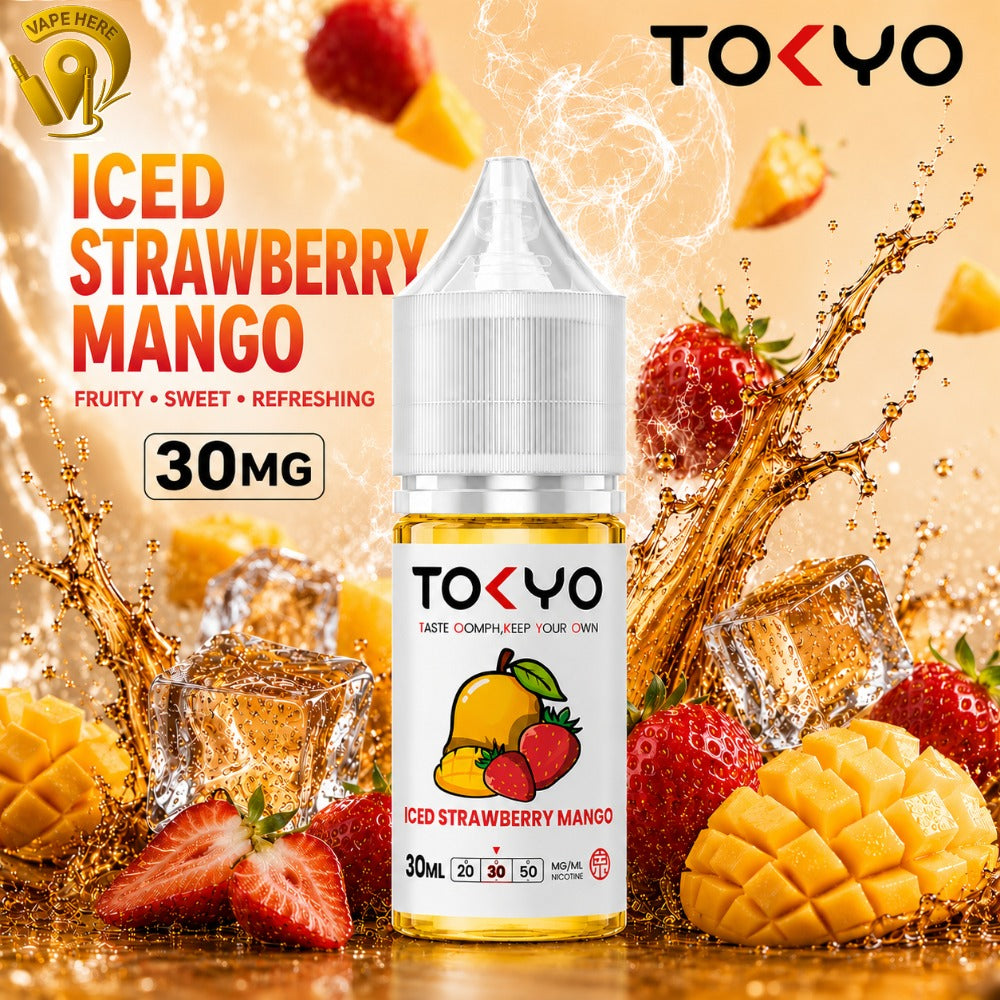 TOKYO ICED STRAWBERRY MANGO SALTNIC 30ML- CLASSIC SERIES Abu Dhabi, UAE