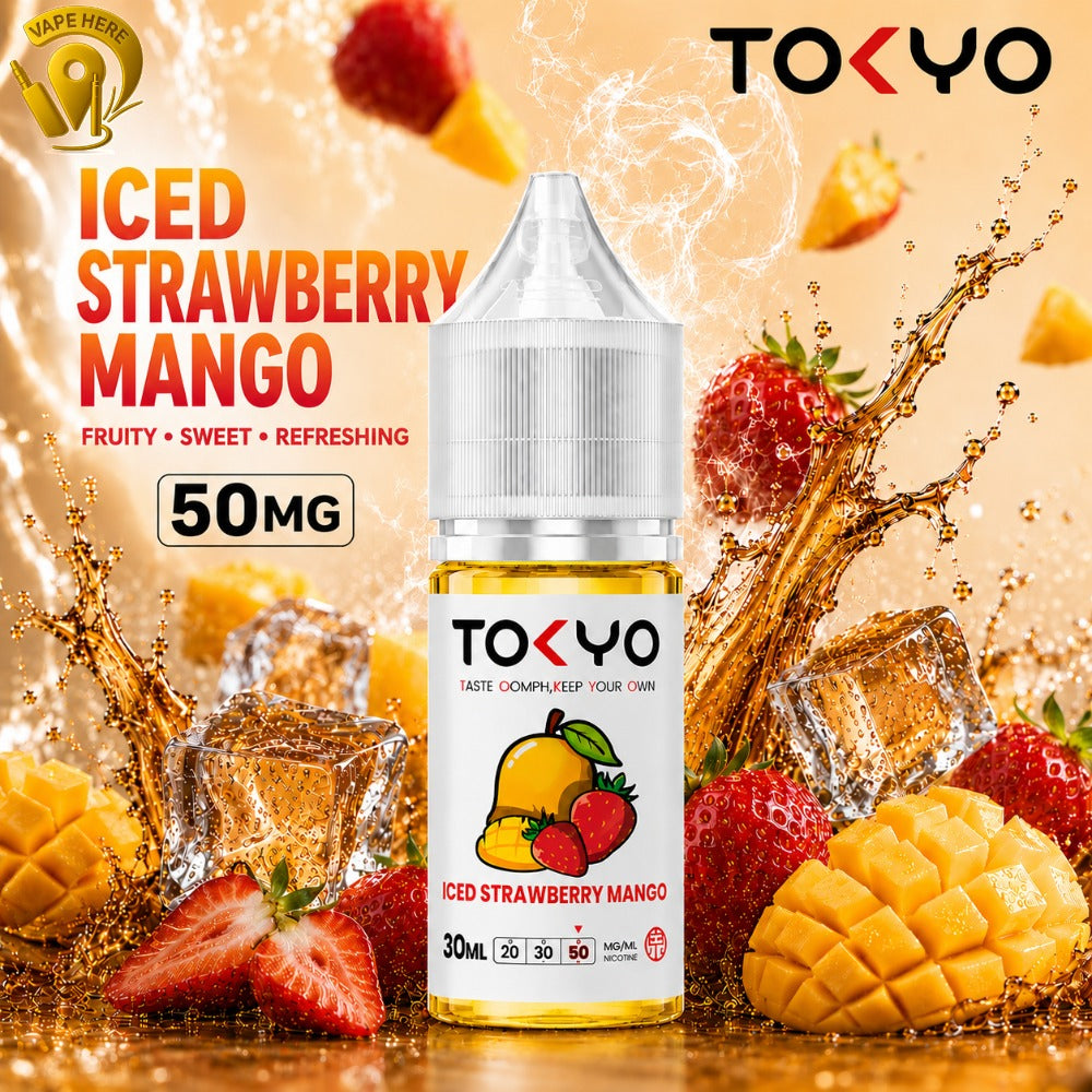 TOKYO ICED STRAWBERRY MANGO SALTNIC 30ML- CLASSIC SERIES Ras al khaimah, UAE