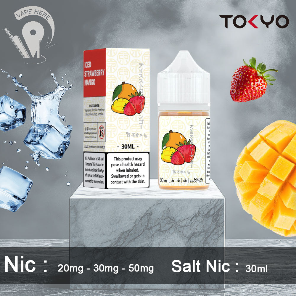 TOKYO ICED STRAWBERRY MANGO SALTNIC 30ML- CLASSIC SERIES UAE Dubai