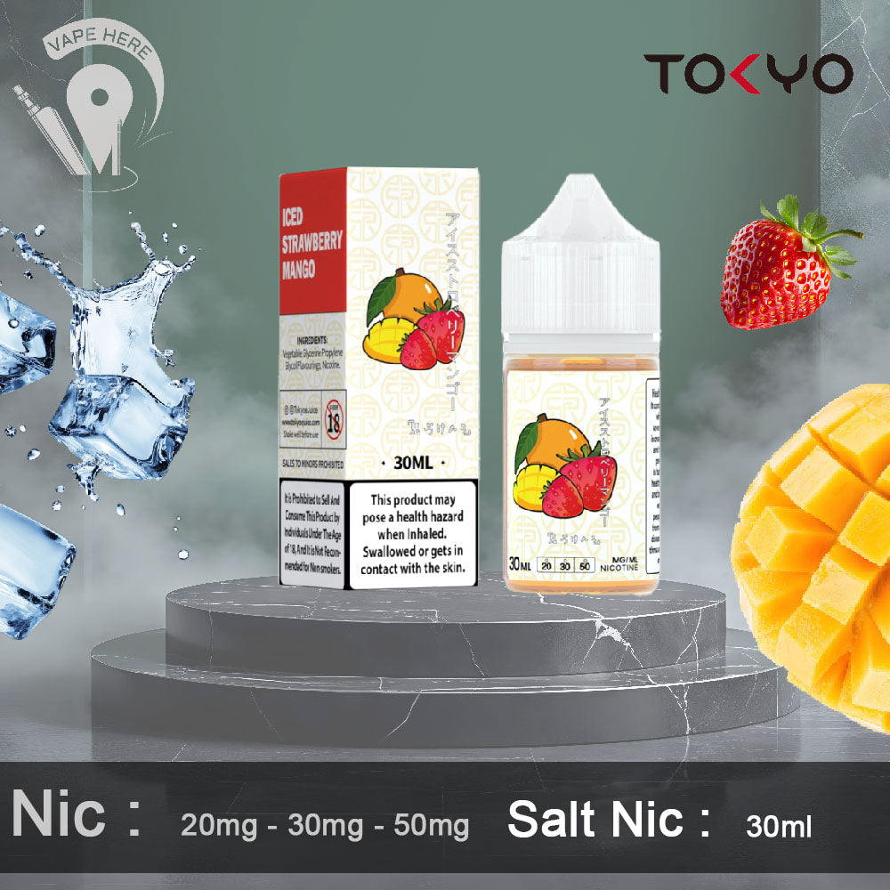 TOKYO ICED STRAWBERRY MANGO SALTNIC 30ML- CLASSIC SERIES UAE Abu Dhabi