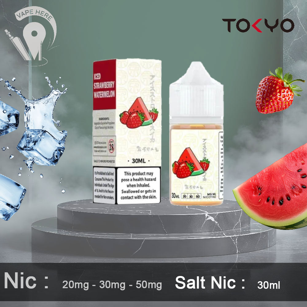 TOKYO ICED STRAWBERRY WATERMELON SALTNIC 30ML- CLASSIC SERIES UAE Abu Dhabi