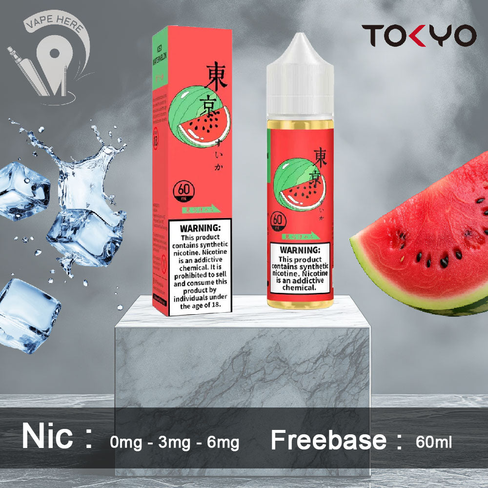 TOKYO ICED WATERMELON E LIQUID 60ML- CLASSIC SERIES UAE Dubai