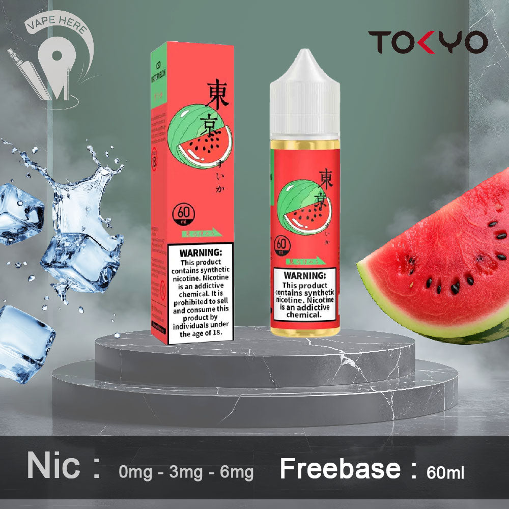 TOKYO ICED WATERMELON E LIQUID 60ML- CLASSIC SERIES UAE Abu Dhabi